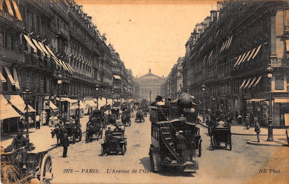 2978 PARIS - LAVENUE DE L'OPERA