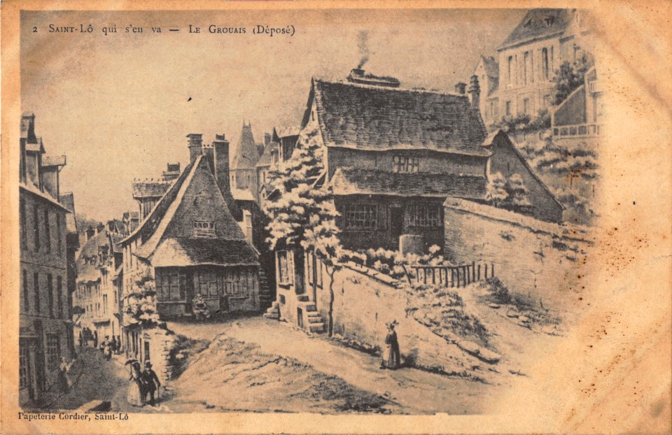2 SAINT-LO. QUI S'EN VA - LE GROUAIS (DEPOSE)