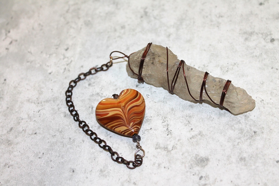 Spirit communication gemstone dowsing