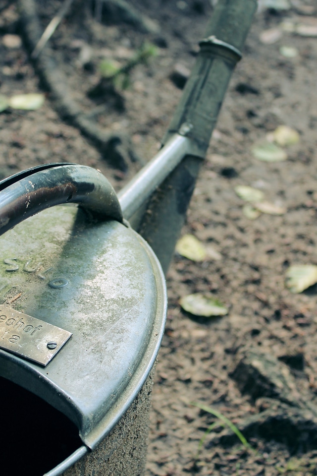 Irrigation watering can garden