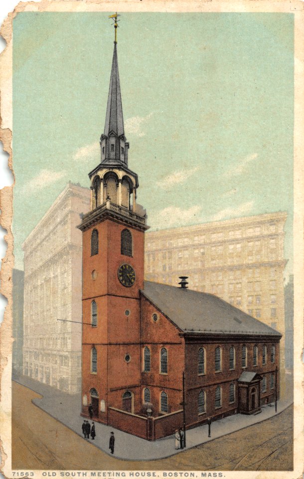 71563 OLD SOUTH MEETING HOUSE BOSTON MASSACHUSETTS