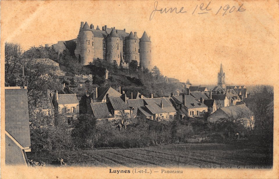 1906 LUYNES - PANORAMA