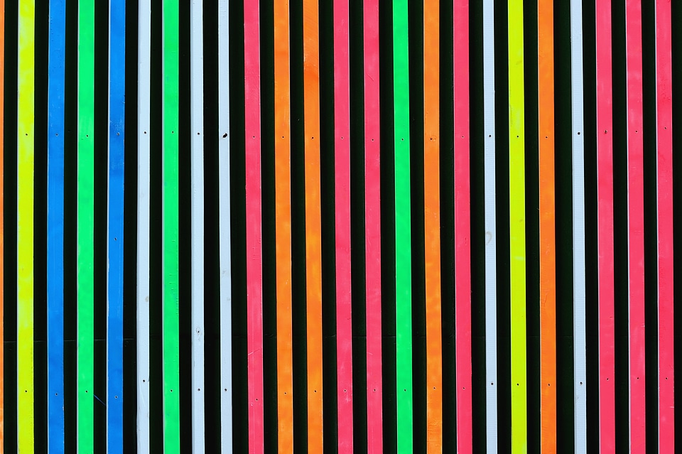 Stripes color wall