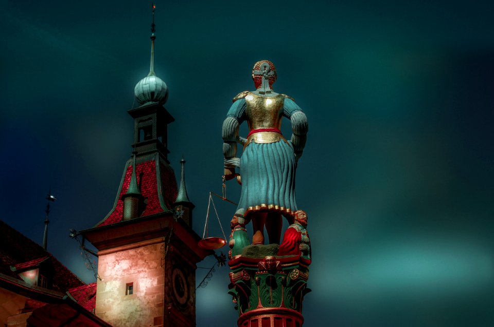 Allegory of Justice,Lausanne