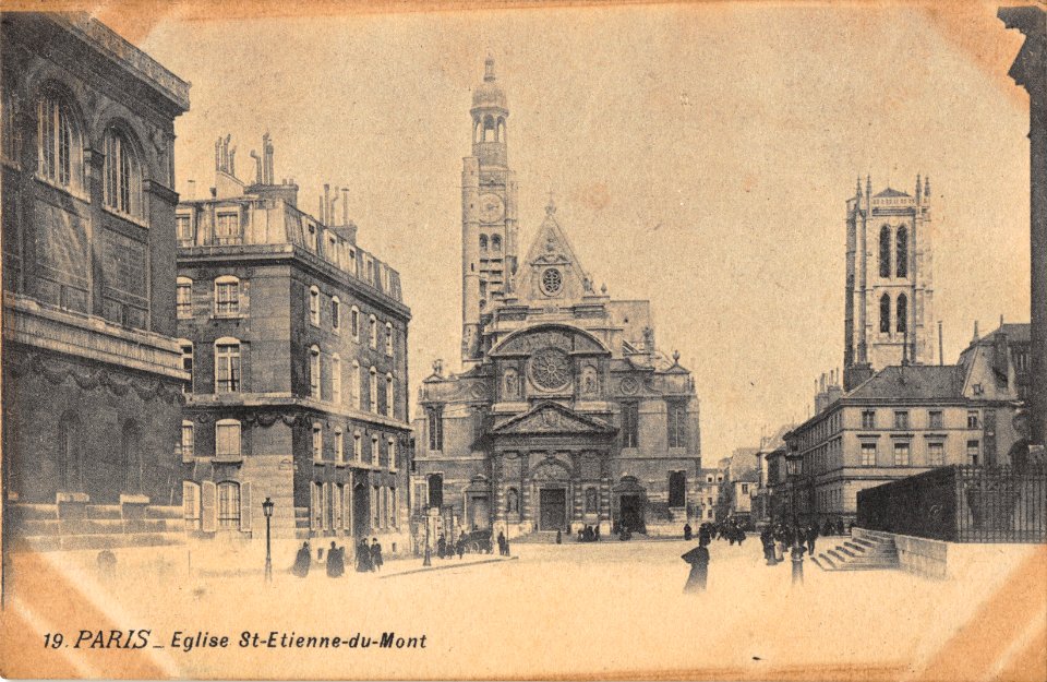 19 PARIS - EGLISE ST-ETIENNE-DU-MONT