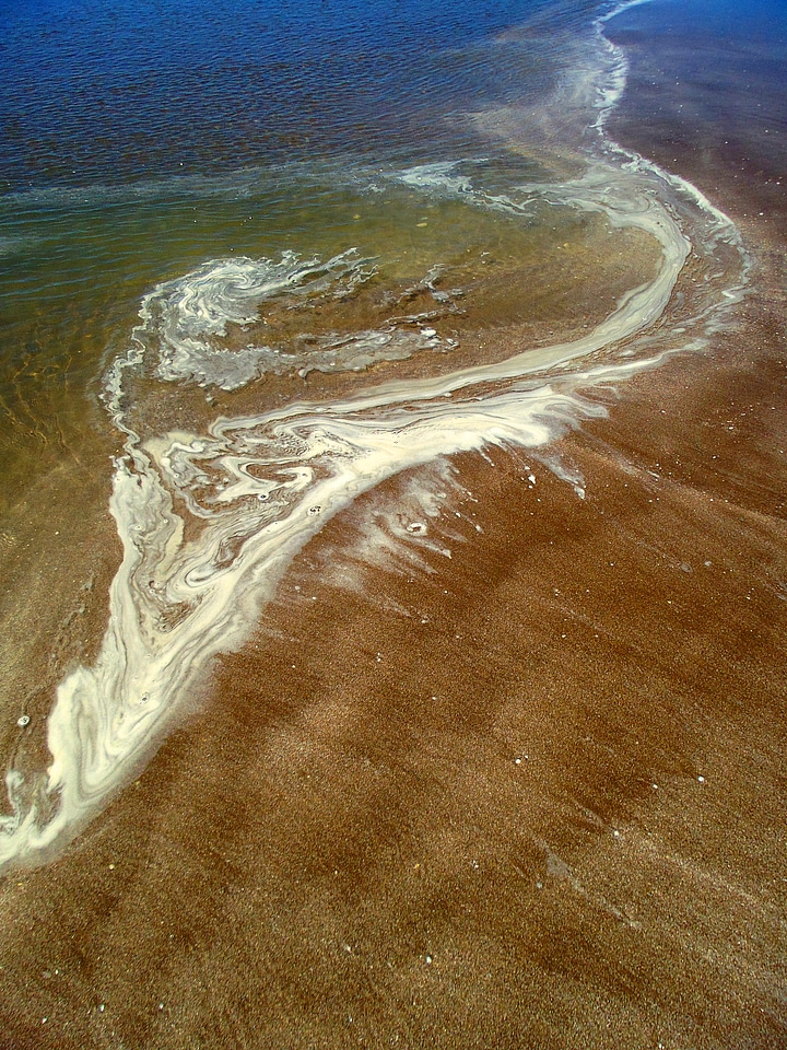 Sand texture color photo