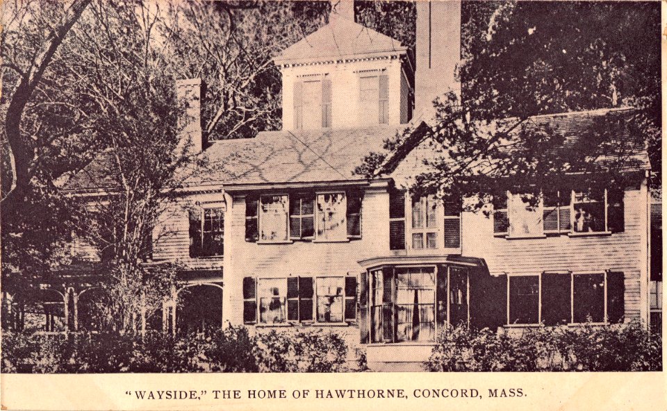 WAYSIDE THE HOME OF HAWTHORNE CONCORD MASSACHUSETTS