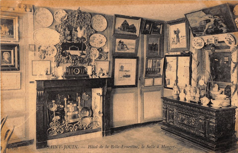 273 SAINT-JOUIN - HOTEL DE LA BELLE ERNESTINE, LA SALLE A MANGER