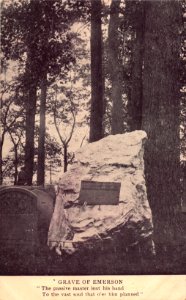 GRAVE OF EMERSON