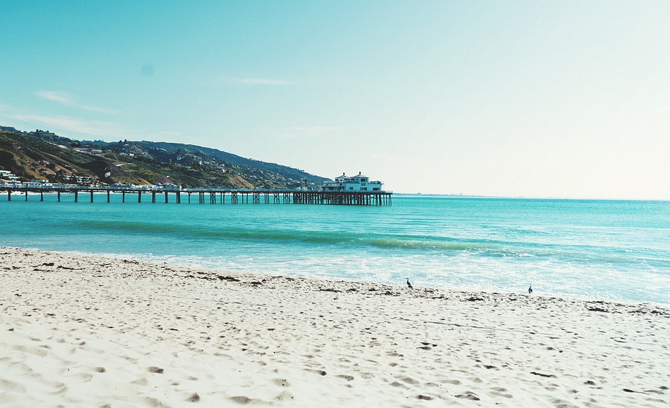 Wooden ocean sea