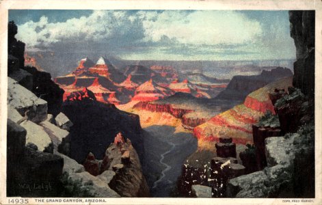 14935.THE GRAND CANYON ARIZONA W.R. LEIGH photo