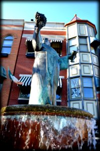 God of Wine Statue Fountain