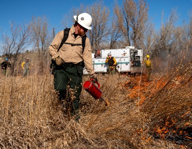 Pompeys Pillar National Monument Prescribed Fire