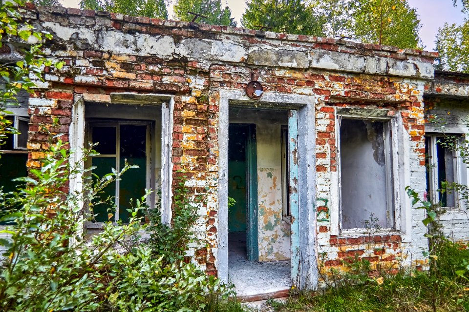 Abandoned children's camp