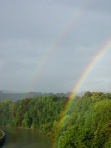 Arcoiris sobre el Urumea