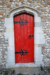 Entrance old architecture