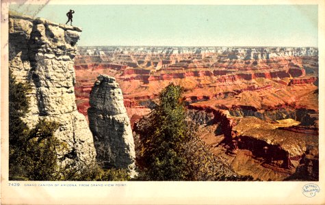 7429.GRAND CANYON OF ARIZONA FROM GRAND VIEW POINT photo