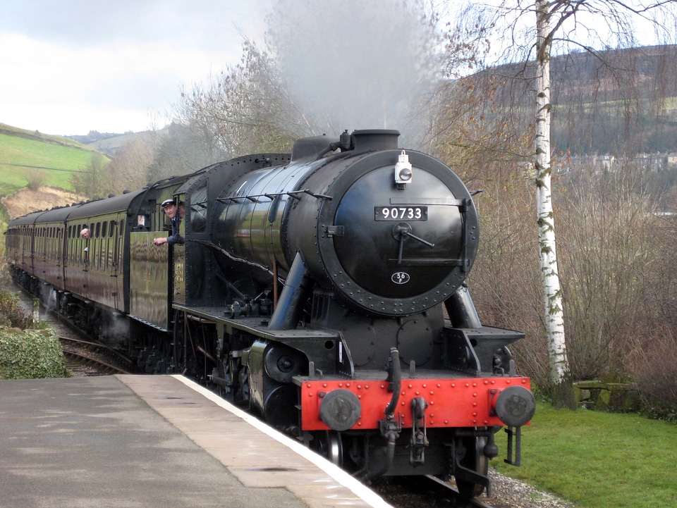 Locomotive transportation railway