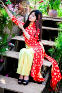 Chụp ảnh áo dài đồng xu - zeus studio