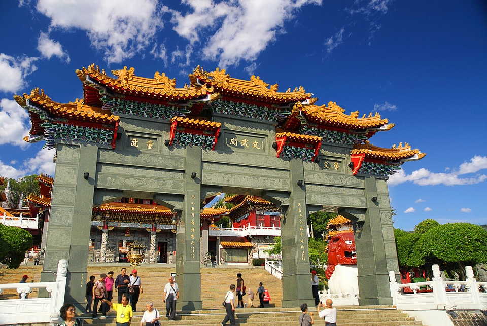 Taiwan temple chinese