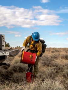 Kendall Coulee South Rx Fire photo