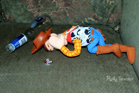woody had to much