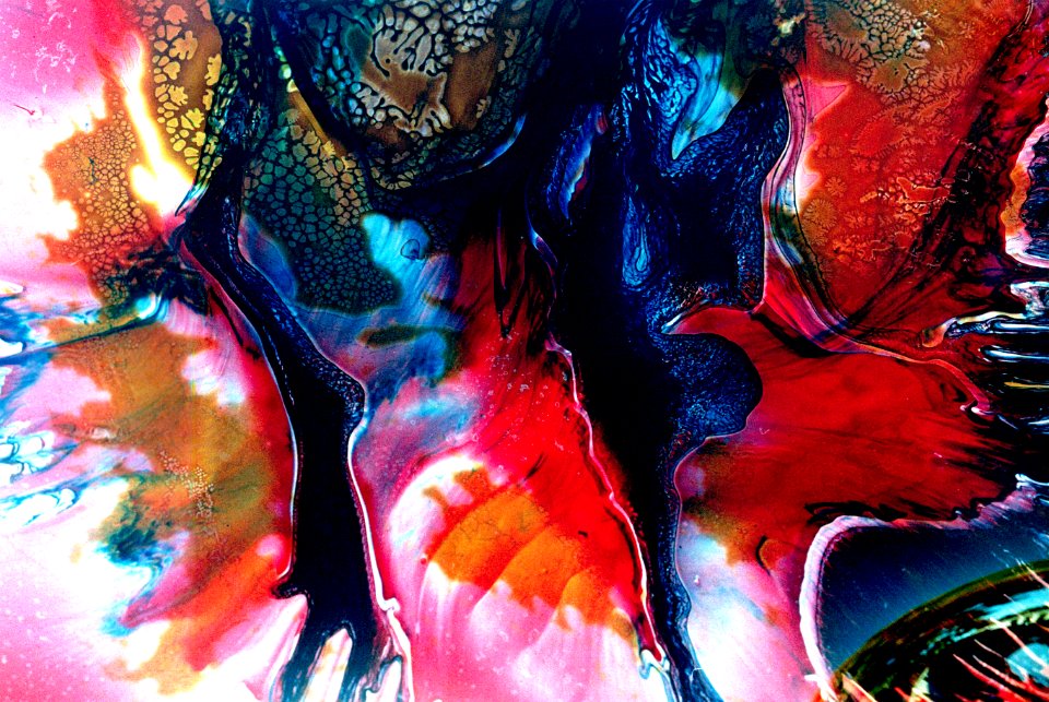 multicolored glass texture