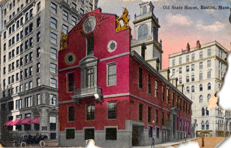 OLD STATE HOUSE BOSTON MASSACHUSETTS photo