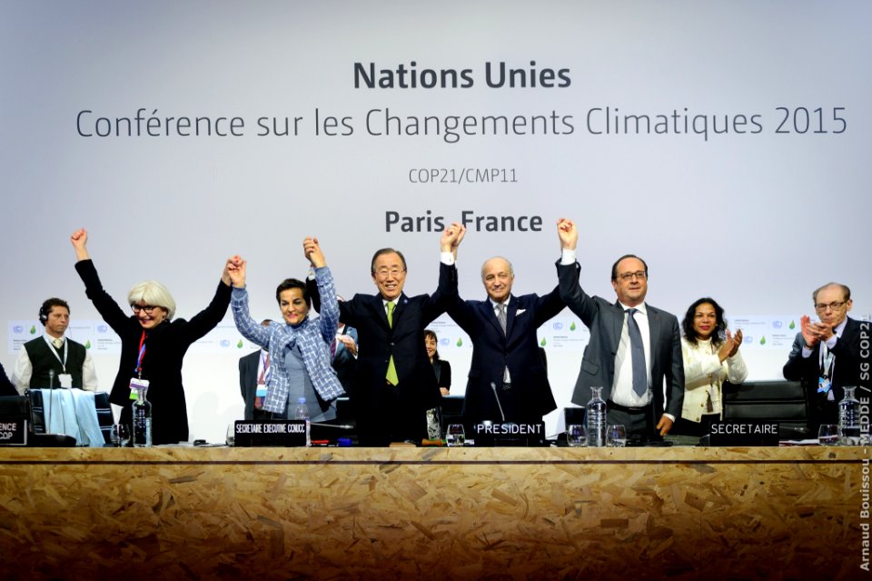 Séance pleinière de la COP21 pour l’adoption de l’accord de Paris (Salle Seine - Le Bourget)