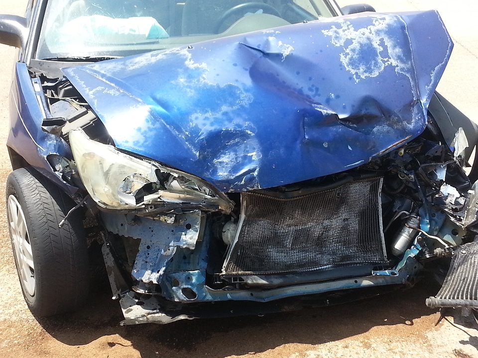 Vehicle automobile wreck photo