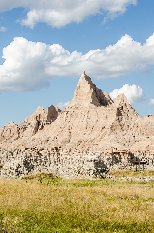 Landscape rock dakota photo