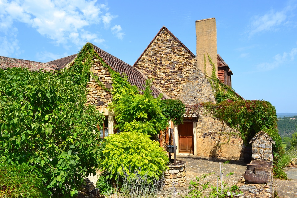Medieval village dordogne france