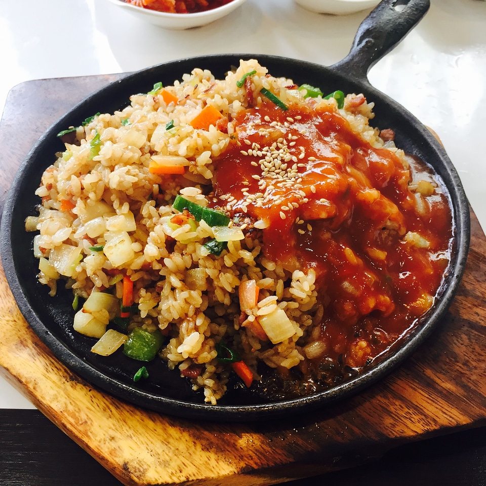 Teppan fried rice char-fried rice dining