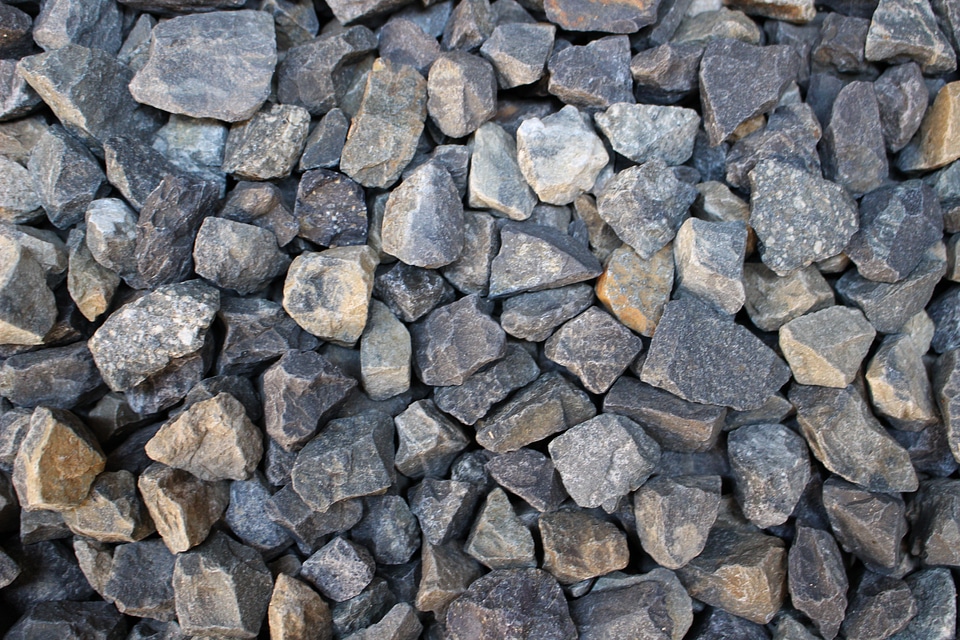 Pattern ground stone