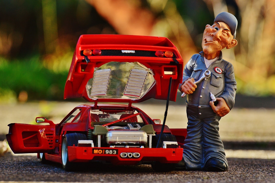 Repair figure funny