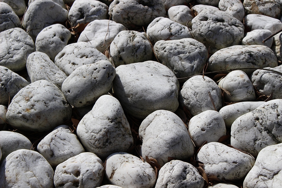 Pattern ground stone