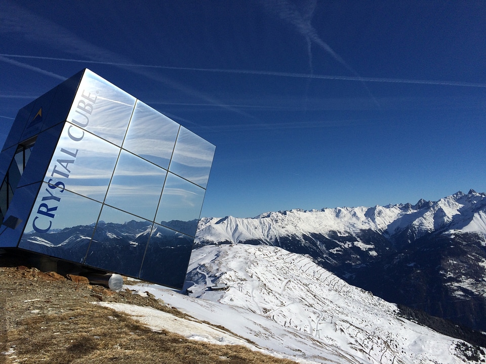Alpine mountains modern