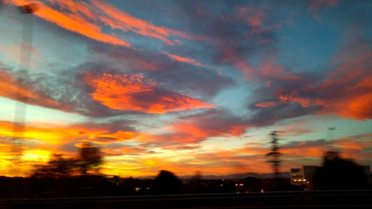 Luces y sombras al atardecer