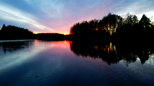 Sunset at Pessankoski