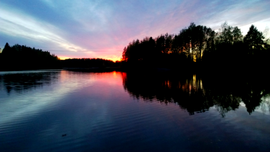 Sunset at Pessankoski photo