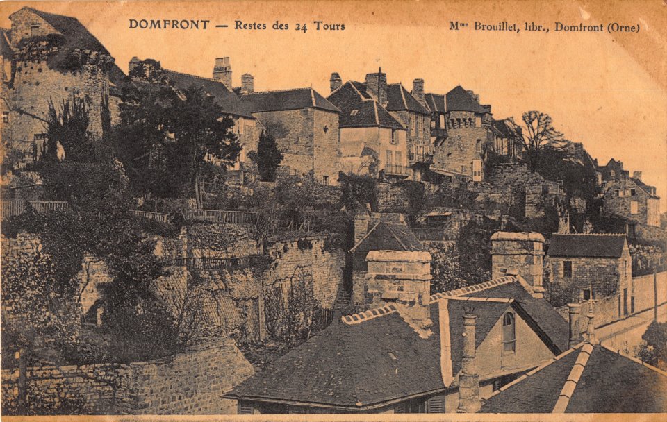 DOMFRONT - RESTES DES 24 TOURS