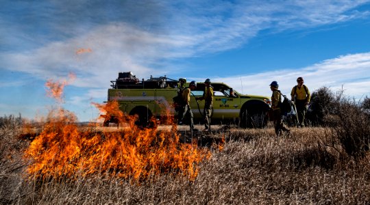 Pompeys Pillar National Monument Prescribed Fire