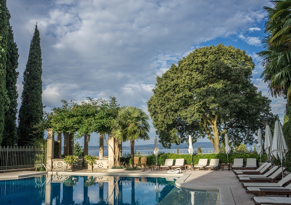 Swimming pool italy europe