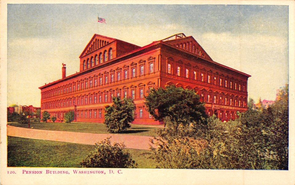 120 PENSION BUILDING WASHINGTON DC