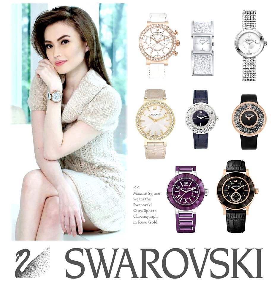 Maxine Syjuco for Swarovski Timepieces