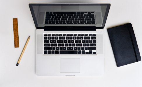 apple-desk-laptop-macbook-pro photo