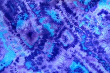 blue-and-purple tie-dye paper photo