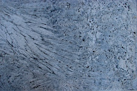 blue stucco wall