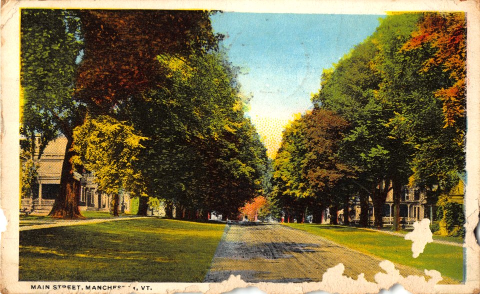 MAIN STREET MANCHESTER VERMONT