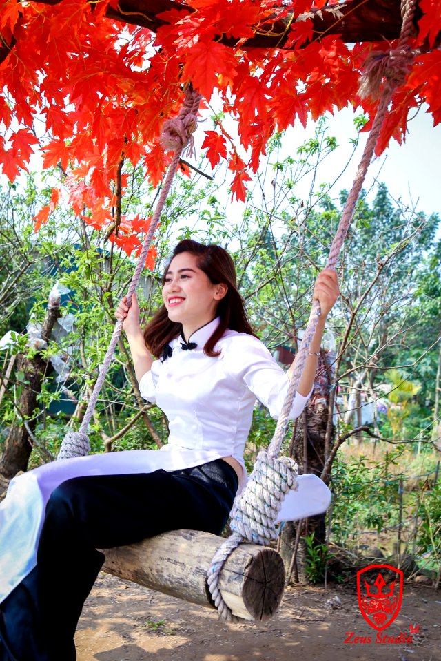 Ảnh áo dài Thu Hằng - ZEUS studio